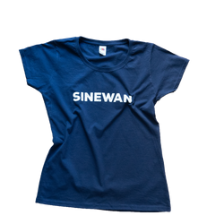 Camiseta SINEWAN chica en color azul